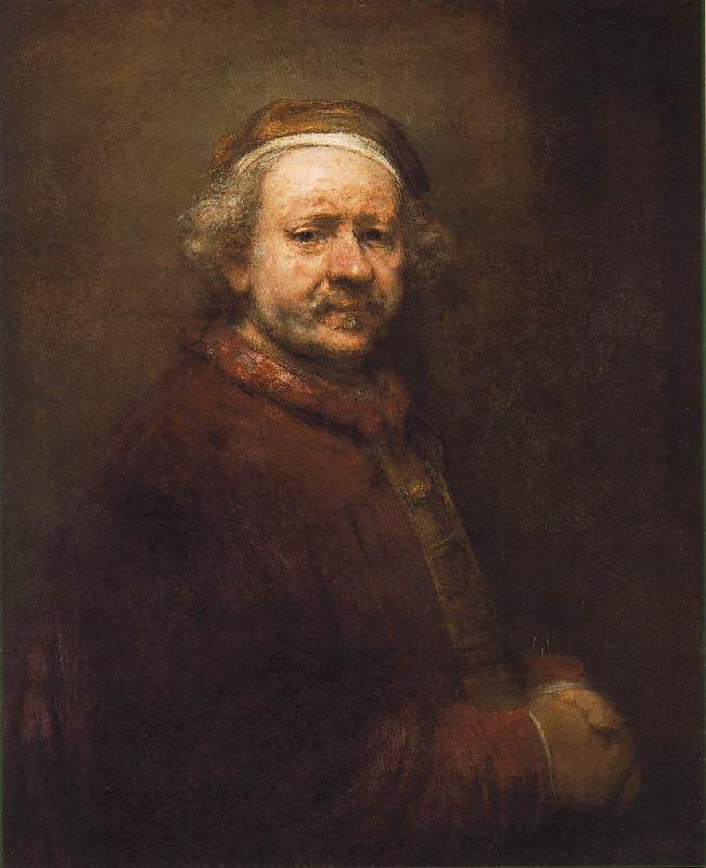 REMBRANDT Harmenszoon van Rijn Self-Portrait ey